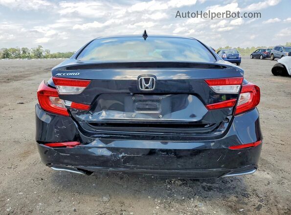 1HGCV1F1XKA049919 2019 HONDA ACCORD Черный Вид сзади