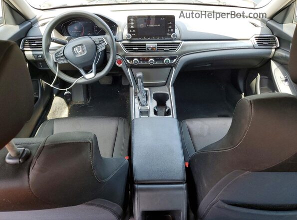 1HGCV1F1XKA049919 2019 HONDA ACCORD Черный Вид панели приборов