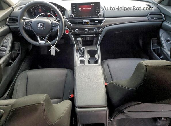 1HGCV1F1XKA058250 2019 HONDA ACCORD White Dashboard view
