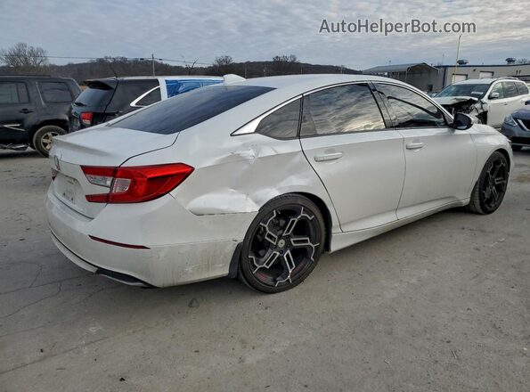1HGCV1F1XKA058250 2019 HONDA ACCORD White Rear right