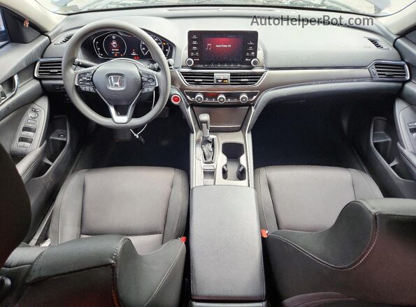 1HGCV1F1XKA086095 2019 HONDA ACCORD Black Вид панелі приладів
