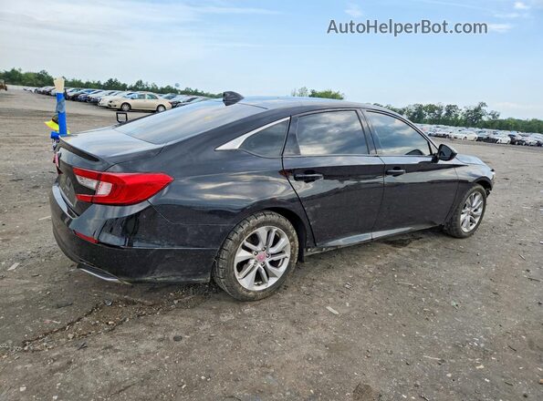 1HGCV1F1XKA086095 2019 HONDA ACCORD Black Задня права чверть