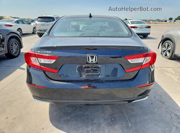 1HGCV1F1XLA052062 2020 HONDA ACCORD Black Vista trasera