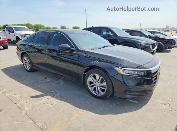 1HGCV1F1XLA052062 2020 HONDA ACCORD Black Delantero derecho