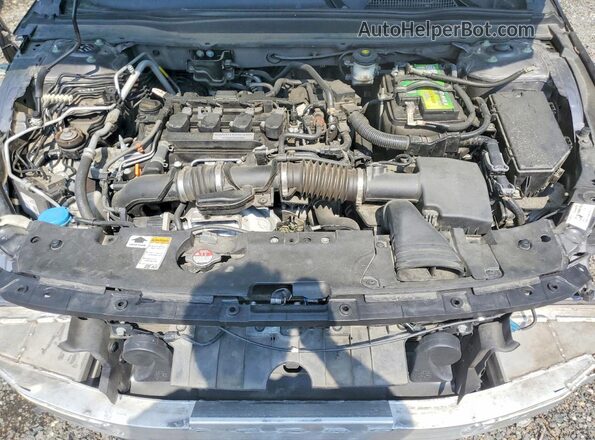 1HGCV1F1XLA055608 2020 HONDA ACCORD Charcoal Widok wnętrza z tyłu