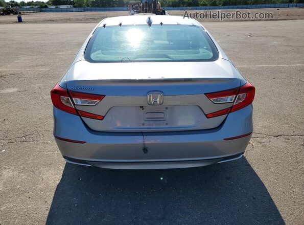 1HGCV1F1XLA130002 2020 HONDA ACCORD Silver Rear view