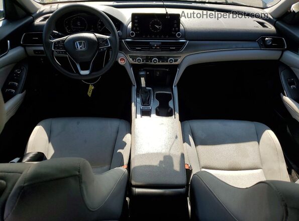 1HGCV1F1XLA130002 2020 HONDA ACCORD Silver Dashboard view