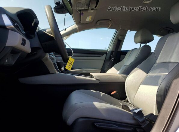 1HGCV1F1XLA130002 2020 HONDA ACCORD Silver Front interior view