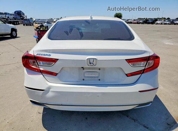 1HGCV1F1XMA020603 2021 HONDA ACCORD White უკანა ხედი