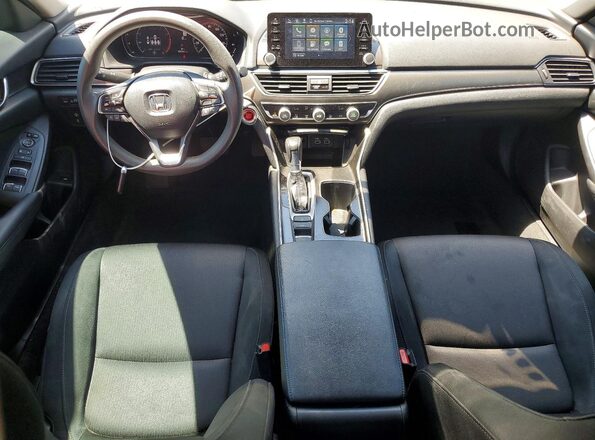 1HGCV1F1XMA020603 2021 HONDA ACCORD White წინა პანელის ხედი