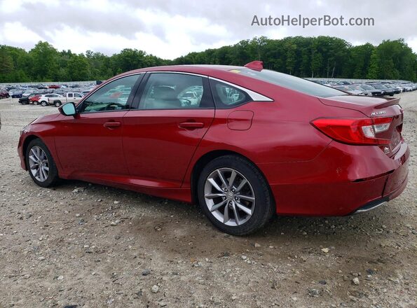 1HGCV1F1XMA036056 2021 HONDA ACCORD Red უკანა მარცხენა