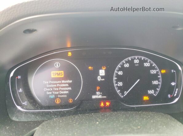 1HGCV1F1XMA036056 2021 HONDA ACCORD Red ხელსაწყოთა პანელის ხედი