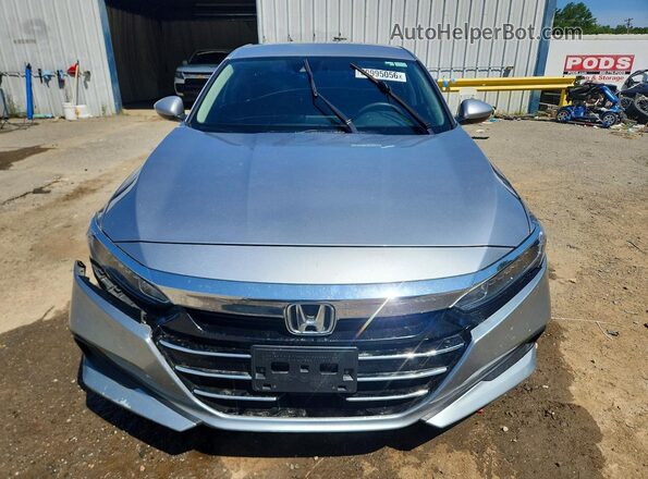 1HGCV1F1XMA060597 2021 HONDA ACCORD Silver წინა ხედი