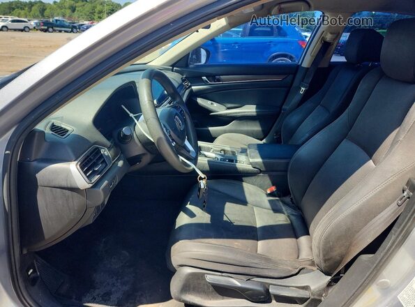 1HGCV1F1XMA060597 2021 HONDA ACCORD Silver წინა სალონის ხედი