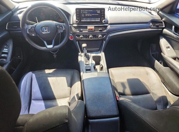 1HGCV1F1XMA060597 2021 HONDA ACCORD Silver წინა პანელის ხედი