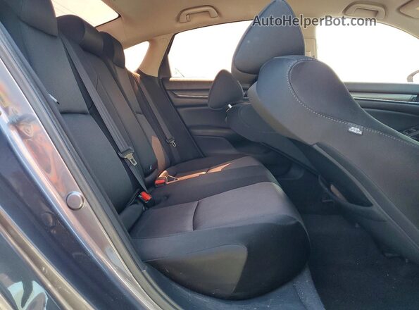 1HGCV1F1XMA075567 2021 HONDA ACCORD Gray Widok tylnych siedzeń