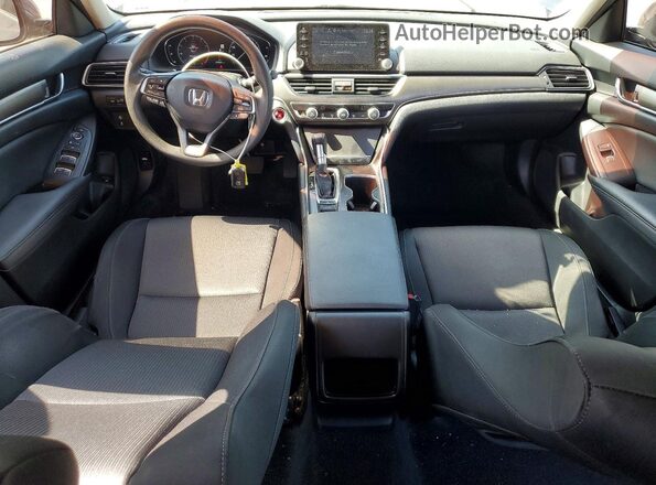 1HGCV1F1XMA075567 2021 HONDA ACCORD Gray Widok deski rozdzielczej
