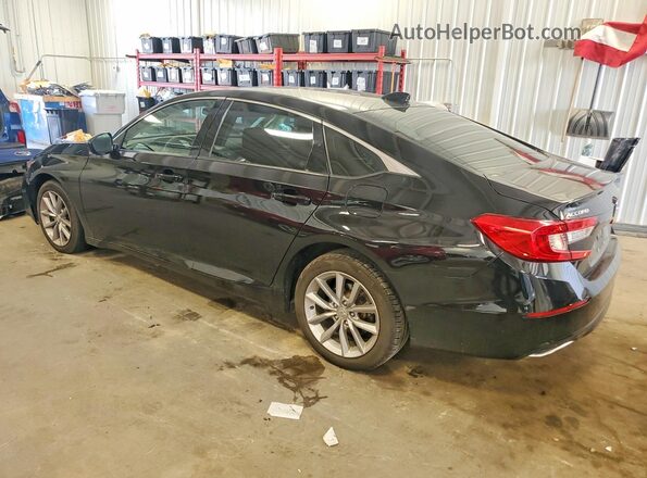 1HGCV1F1XMA113427 2021 HONDA ACCORD Black Tył lewy