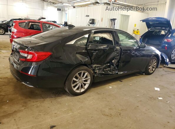 1HGCV1F1XMA113427 2021 HONDA ACCORD Black Tył prawy