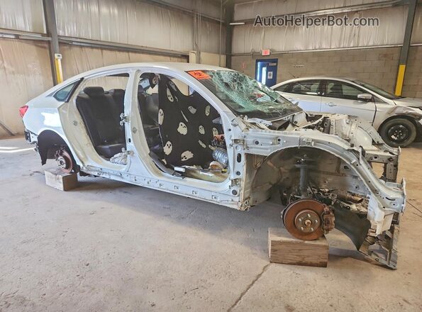 1HGCV1F30JA170605 2018 HONDA ACCORD Белый Передняя правая четверть