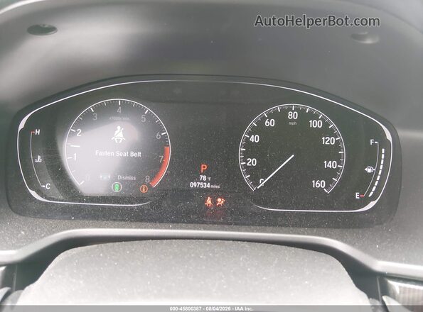 1HGCV1F30JA240765 2018 HONDA ACCORD Gray Вид задніх сидінь