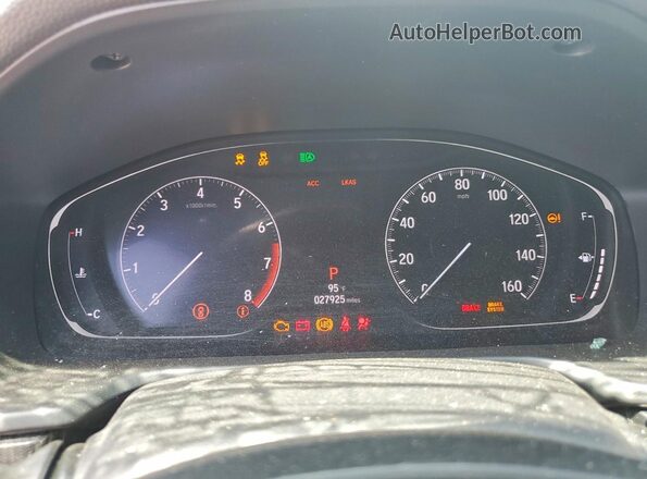 1HGCV1F30LA018617 2020 HONDA ACCORD White Սարքավորումների վահանակի տեսք