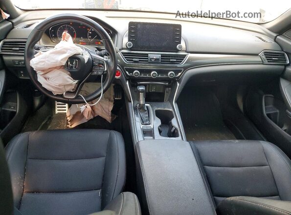 1HGCV1F30LA087632 2020 HONDA ACCORD Серый Вид панели приборов