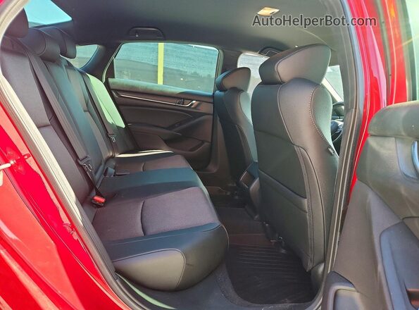 1HGCV1F30LA120905 2020 HONDA ACCORD Красный Вид задних сидений