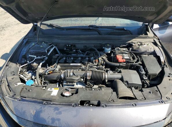 1HGCV1F30LA148865 2020 HONDA ACCORD Gray Սալոնի հետևի տեսք