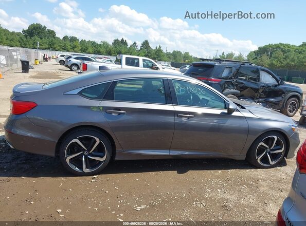 1HGCV1F30LA157159 2020 HONDA ACCORD Gray Панорамний вид салону 360°