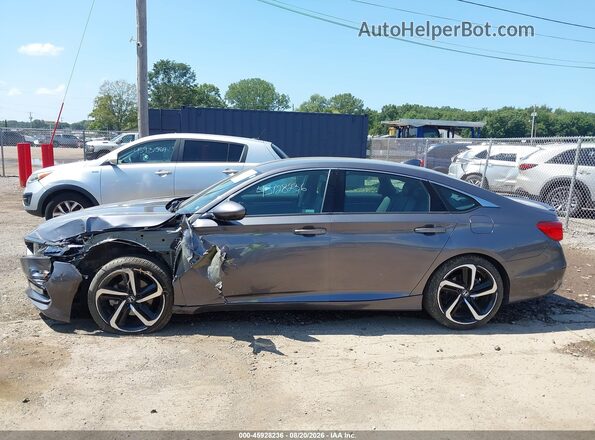 1HGCV1F30LA157159 2020 HONDA ACCORD Gray 