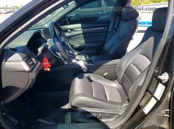 1HGCV1F30MA102860 2021 HONDA ACCORD Black Սալոնի դիմացի տեսք