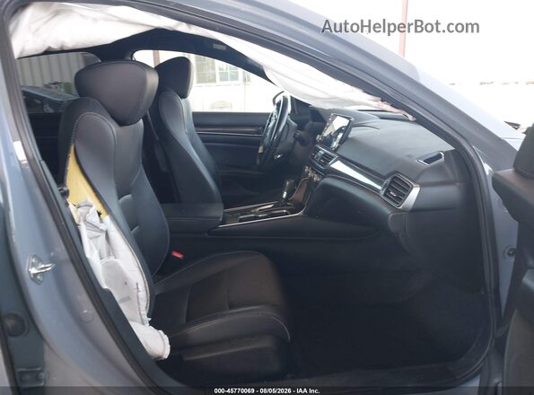 1HGCV1F30NA000427 2022 HONDA ACCORD Gray Vista interior delantera