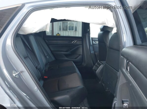 1HGCV1F30NA000427 2022 HONDA ACCORD Gray Vista de la etiqueta del VIN