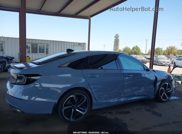 1HGCV1F30NA000427 2022 HONDA ACCORD Gray Vista interior trasera