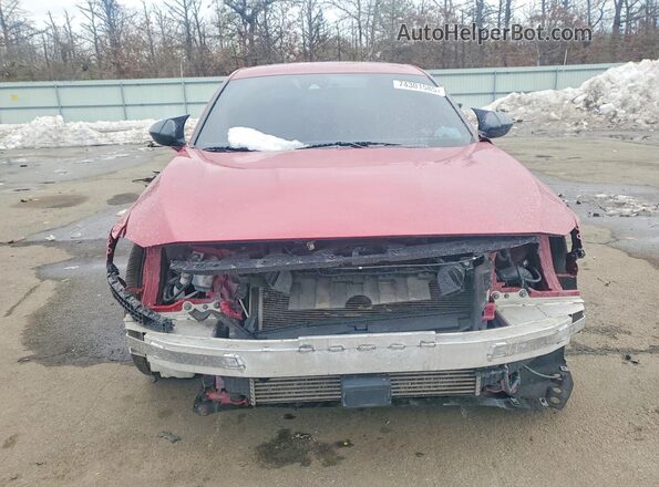 1HGCV1F30NA024744 2022 HONDA ACCORD Red წინა ხედი