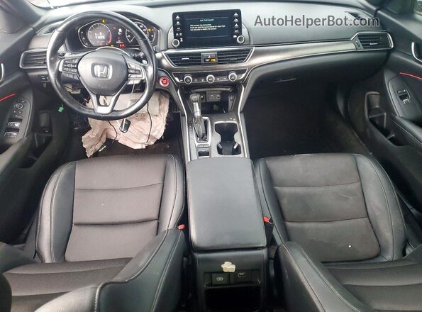 1HGCV1F30NA024744 2022 HONDA ACCORD Red წინა პანელის ხედი