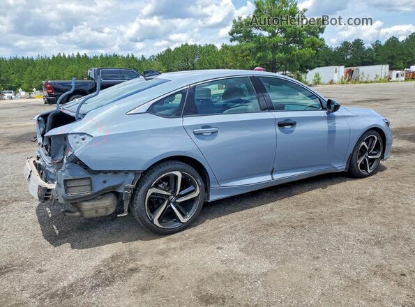 1HGCV1F30NA087309 2022 HONDA ACCORD Turquoise Tył prawy