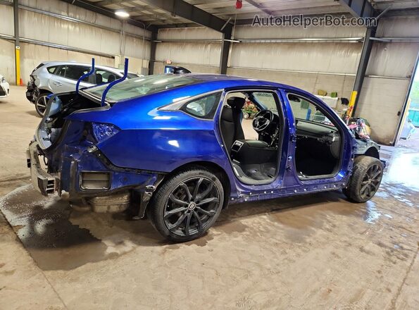 1HGCV1F30NA090033 2022 HONDA ACCORD Blue Rear right