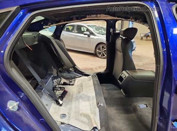 1HGCV1F30NA090033 2022 HONDA ACCORD Blue Rear seats view