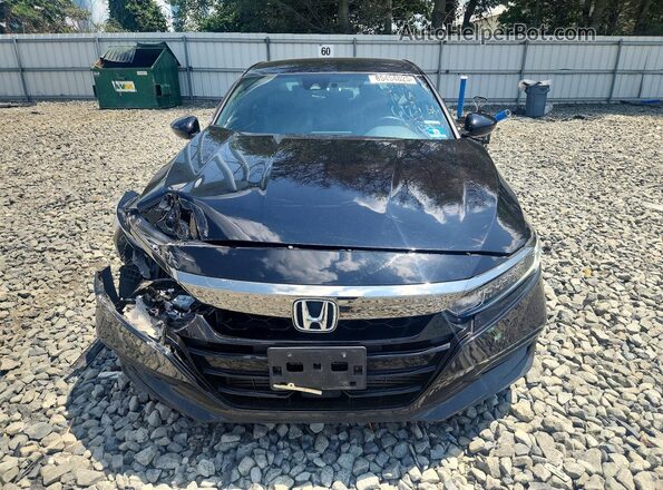1HGCV1F31JA170936 2018 HONDA ACCORD Black Vista frontal