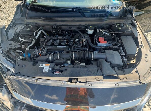 1HGCV1F31JA170936 2018 HONDA ACCORD Black Vista interior trasera
