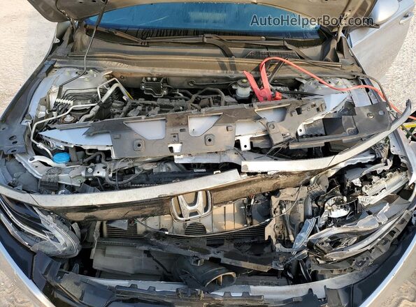 1HGCV1F31JA192225 2018 HONDA ACCORD Серебряный Вид задней части салона