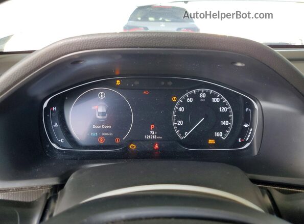 1HGCV1F31KA016390 2019 HONDA ACCORD White ხელსაწყოთა პანელის ხედი
