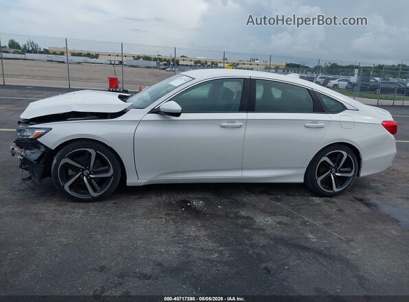 1HGCV1F31KA066089 2019 HONDA ACCORD White 