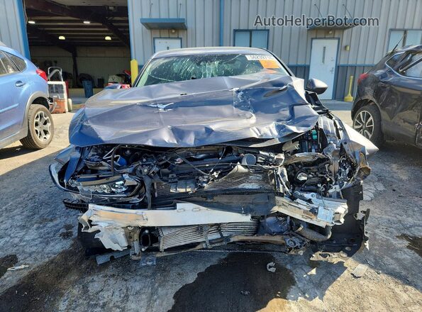 1HGCV1F31KA078260 2019 HONDA ACCORD Gray Front view
