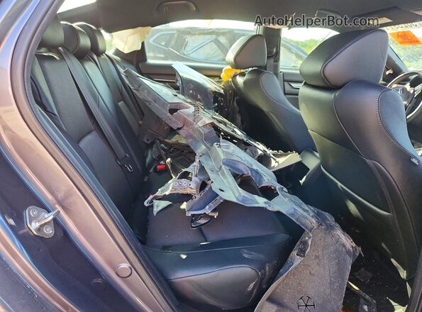 1HGCV1F31KA078260 2019 HONDA ACCORD Gray Rear seats view