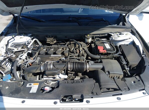 1HGCV1F31KA095513 2019 HONDA ACCORD White Vista trasera