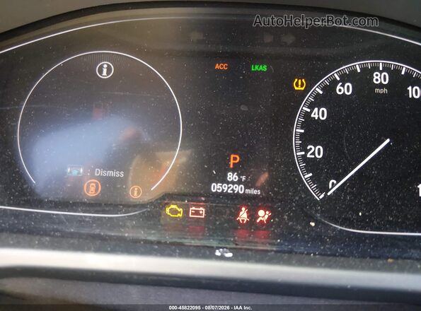 1HGCV1F31KA095513 2019 HONDA ACCORD White 