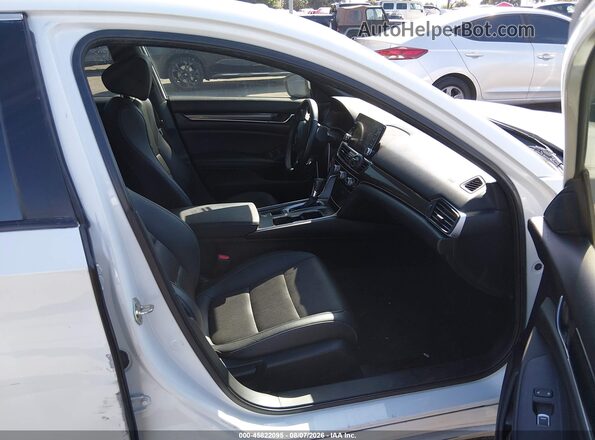 1HGCV1F31KA095513 2019 HONDA ACCORD White Vista interior delantera